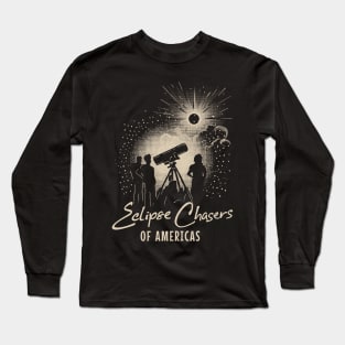 Solar Eclipse 2024 t shirt 25 Long Sleeve T-Shirt